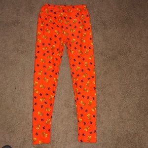 LulaRoe flower leggings, One size